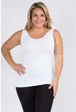 Reversible V or U Neckline Seamless Tank Curvy