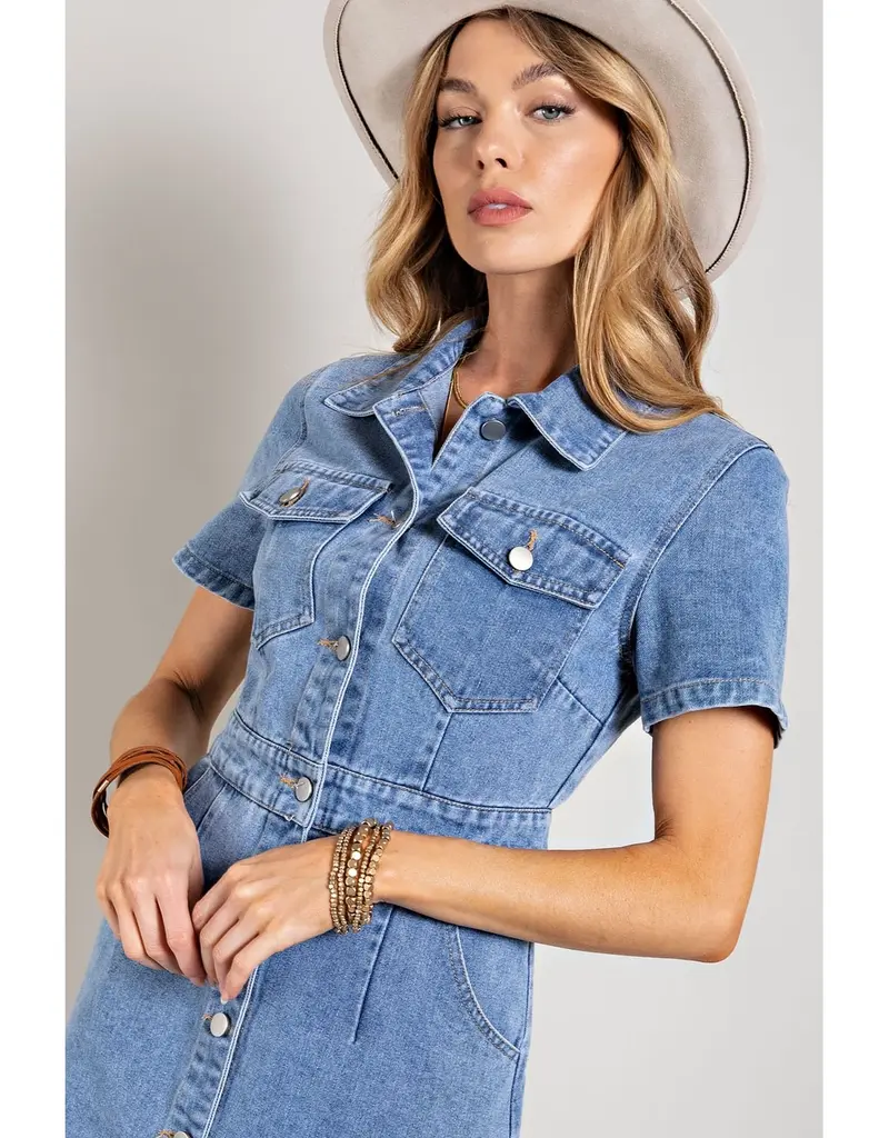Caroline Denim Dress