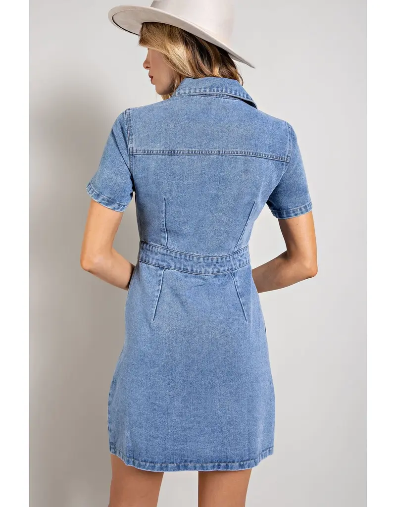 Caroline Denim Dress