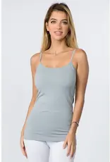 Seamless Long Spaghetti Strap Long Camisole Top