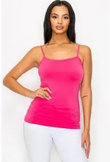 Seamless Long Spaghetti Strap Long Camisole Top