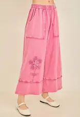 Mineral Washed Flower Garden Pant