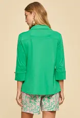 Lightweight Sun-Cool 3/4 Sleeve Top