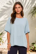 Rochell Raw Egde Detail Top