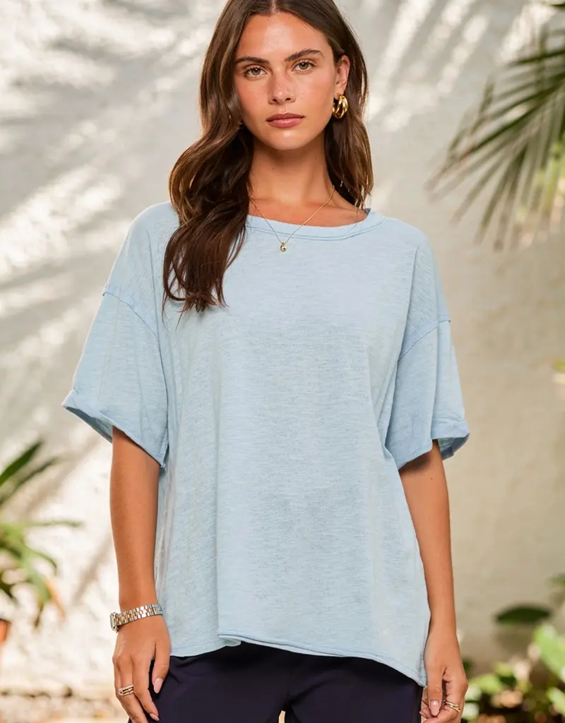 Rochell Raw Egde Detail Top