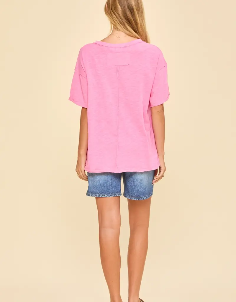 Rochell Raw Egde Detail Top