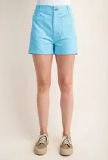 Go Have Fun Short With Front Patch Pocket Detail