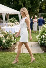 Goldie Gold Button Down Front Dress