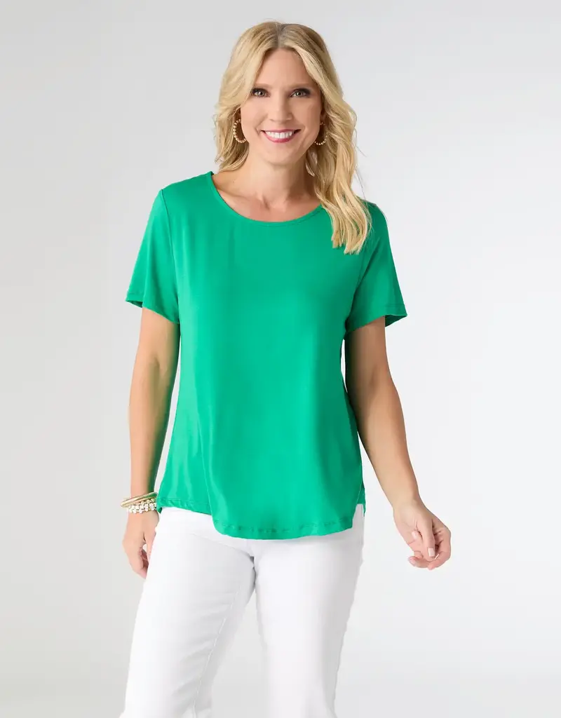 Erin Pleat Back Tee