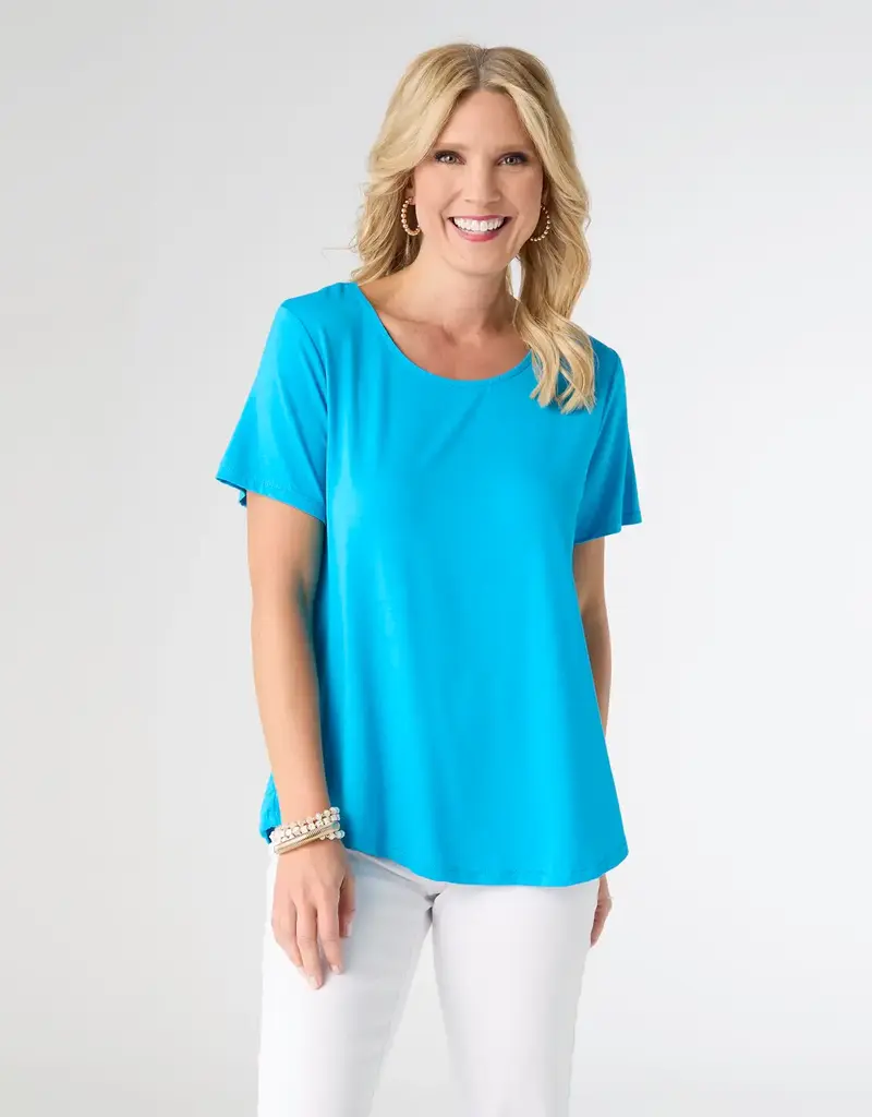 Erin Pleat Back Tee