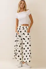 Polly Polka Dot Pull-On Pants