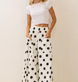 Polly Polka Dot Pull-On Pants