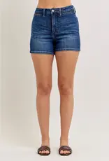 Judy Blue Slim Short With Slit Pocket Detail