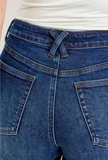 Judy Blue Slim Short With Slit Pocket Detail