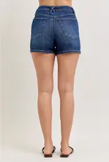 Judy Blue Slim Short With Slit Pocket Detail