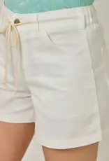 Vinage Washed Tie Waist Short