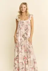 Vintage Garden Wide-Leg Jumpsuit
