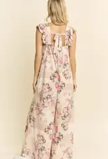 Vintage Garden Wide-Leg Jumpsuit