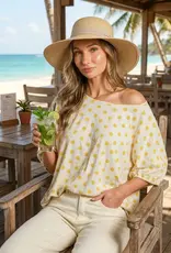Polka Dot Print Chic & Flowy Top