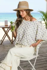 Polka Dot Print Chic & Flowy Top