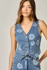 Daisy Printed Vest