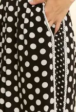 Dinah PolkaDot With Side Panel Pant