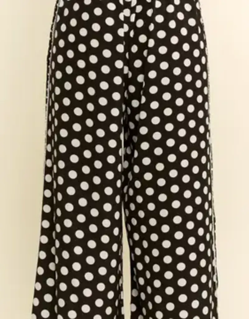 Dinah PolkaDot With Side Panel Pant