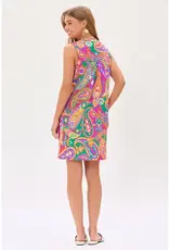 Mandy Mandarin Collar Dress