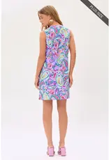 Polly Paisly Sleeveless Dress