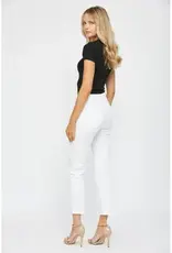 Ankle Straight Mid-Rise Jean