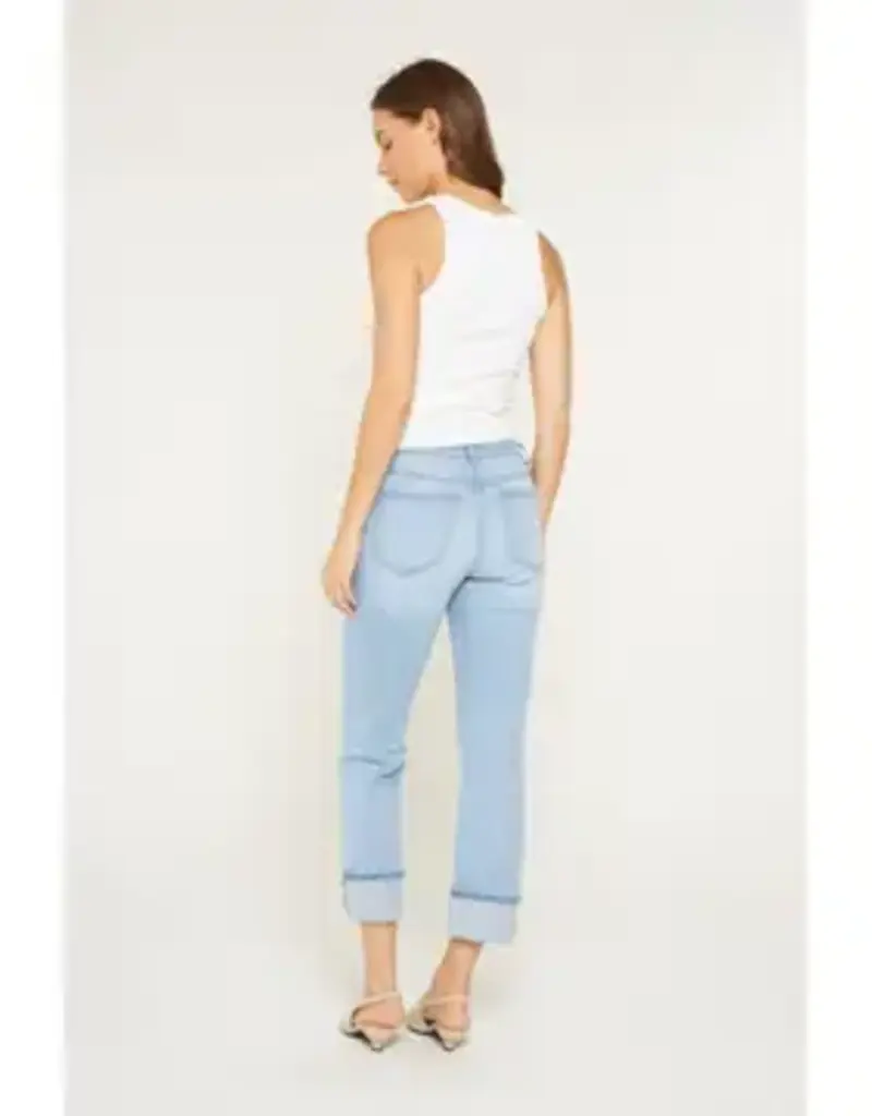 Cindy Cuffed Straight Leg Jean