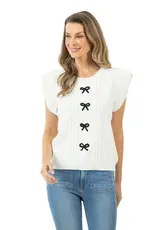 Bonnie Bow Detail Knit Top