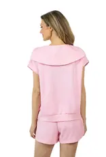Laura Half Zip Lounge Short Set