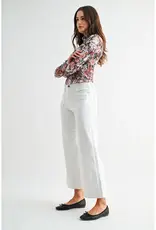 Heidi High-Rise Wide Crop Patch Pocket Jean