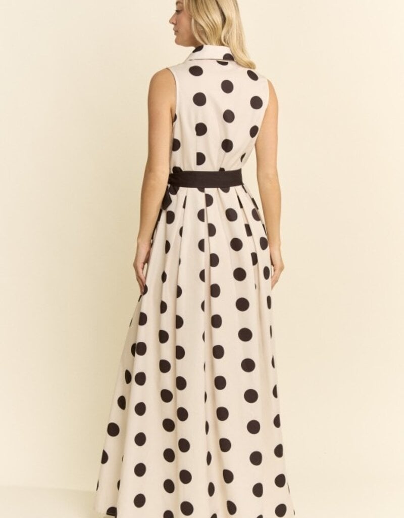 Posie Polka Dot Maxi Dress