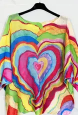 Groovy Hearts Knit Top