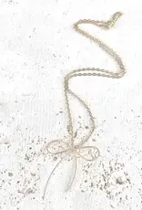 Handmade Bow Ribbon Necklace