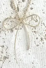 Handmade Bow Ribbon Necklace