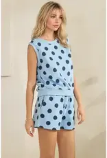 Caroline Coastal Polka Dot Top & Short Set