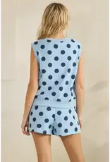 Caroline Coastal Polka Dot Top & Short Set