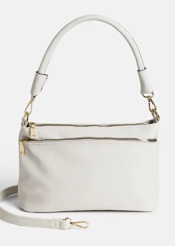 Evie Crossbody -White