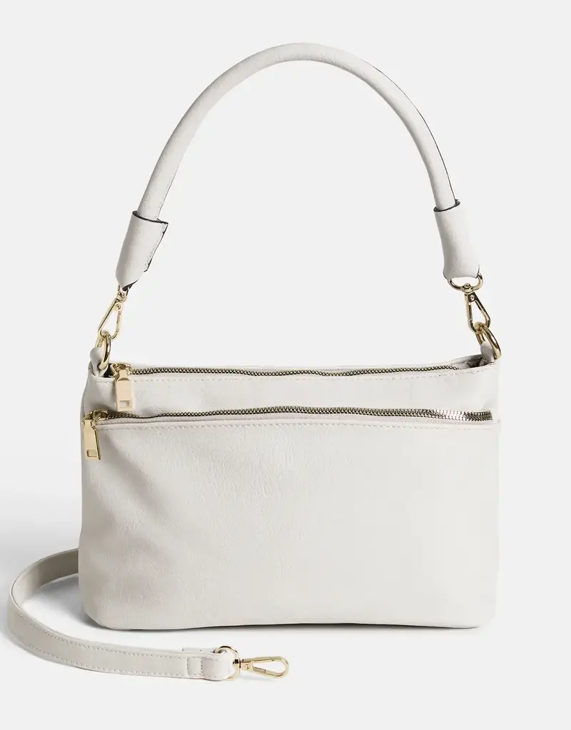 Evie Crossbody -White
