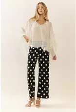 Parker Polka Dot High-Rise Wide Leg Pant
