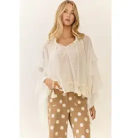 Parker Polka Dot High-Rise Wide Leg Pant