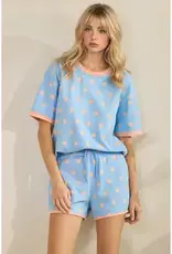 Cassidy Polka Dot Relaxed Lounge Set