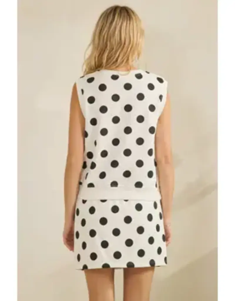 Mia Polka Dot Skort Set