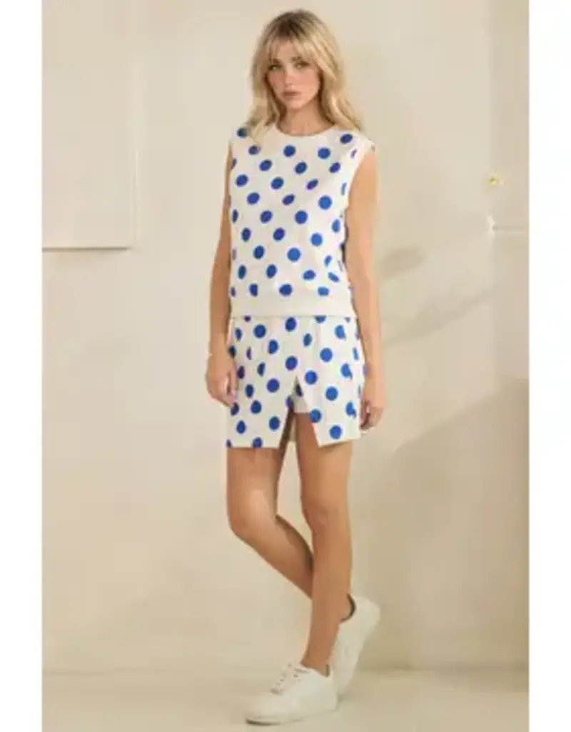 Mia Polka Dot Skort Set