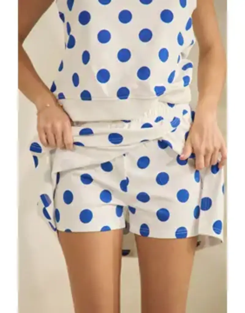 Mia Polka Dot Skort Set