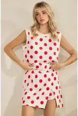 Mia Polka Dot Skort Set