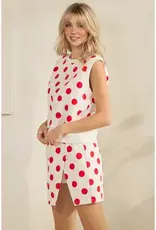 Mia Polka Dot Skort Set